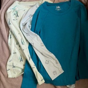Justice long sleeve shirts